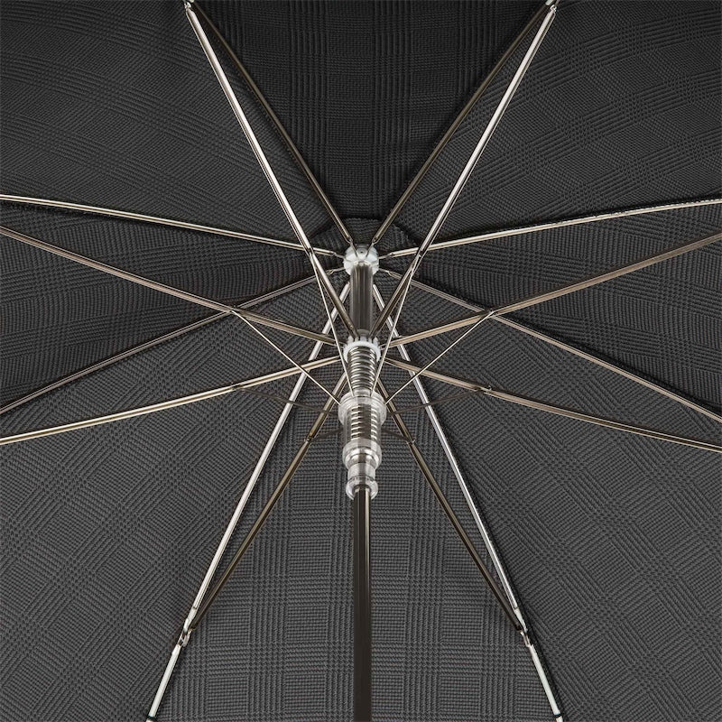 Umbrella - Milford with braided leather handle - Cigale & Fourmi