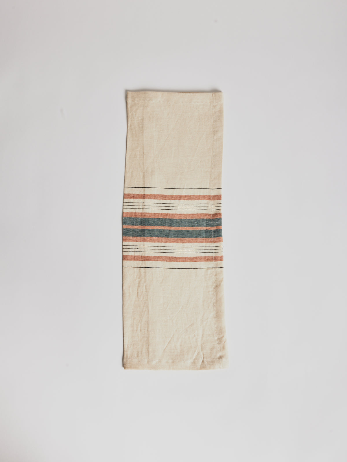 Napkin - Gypsum Stripe - Cigale & Fourmi