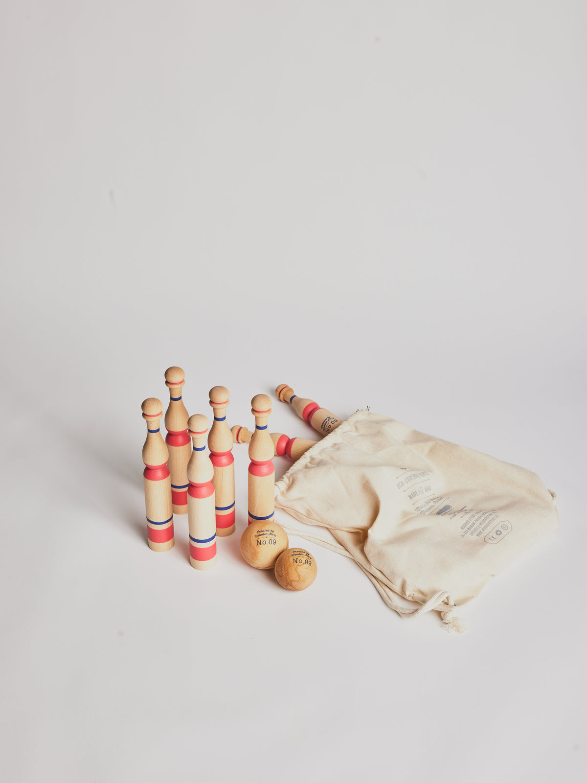 Bowling Set - Red - Cigale & Fourmi