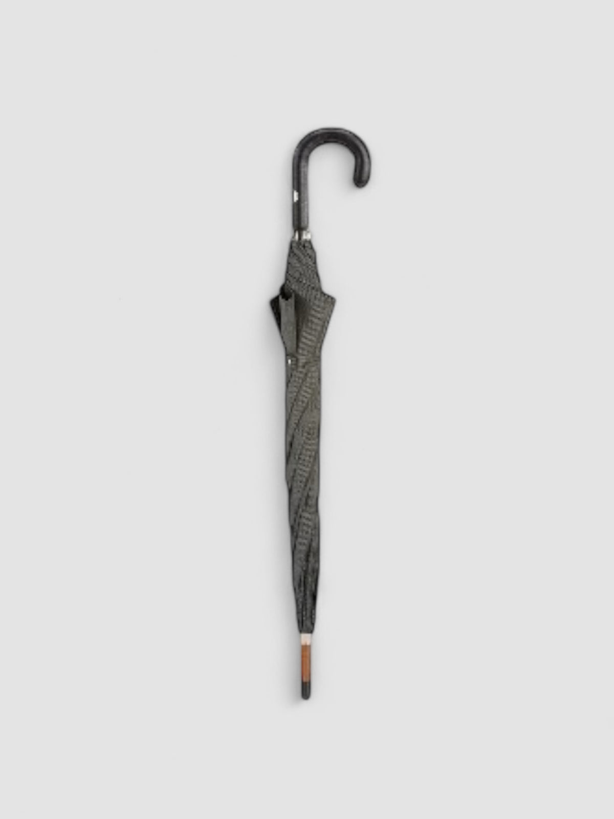 Umbrella - Milford with braided leather handle - Cigale & Fourmi