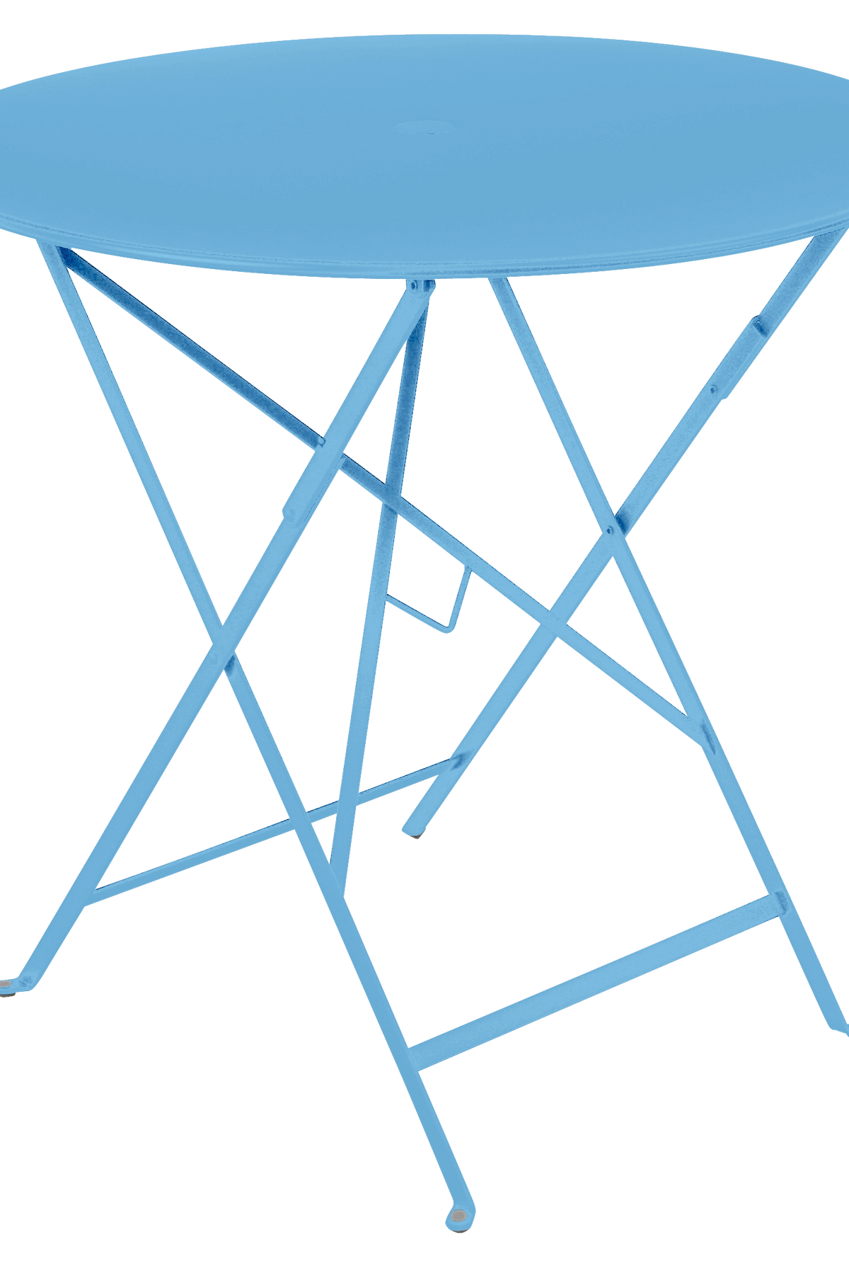 Bistro Folding Table Round - Maya Blue