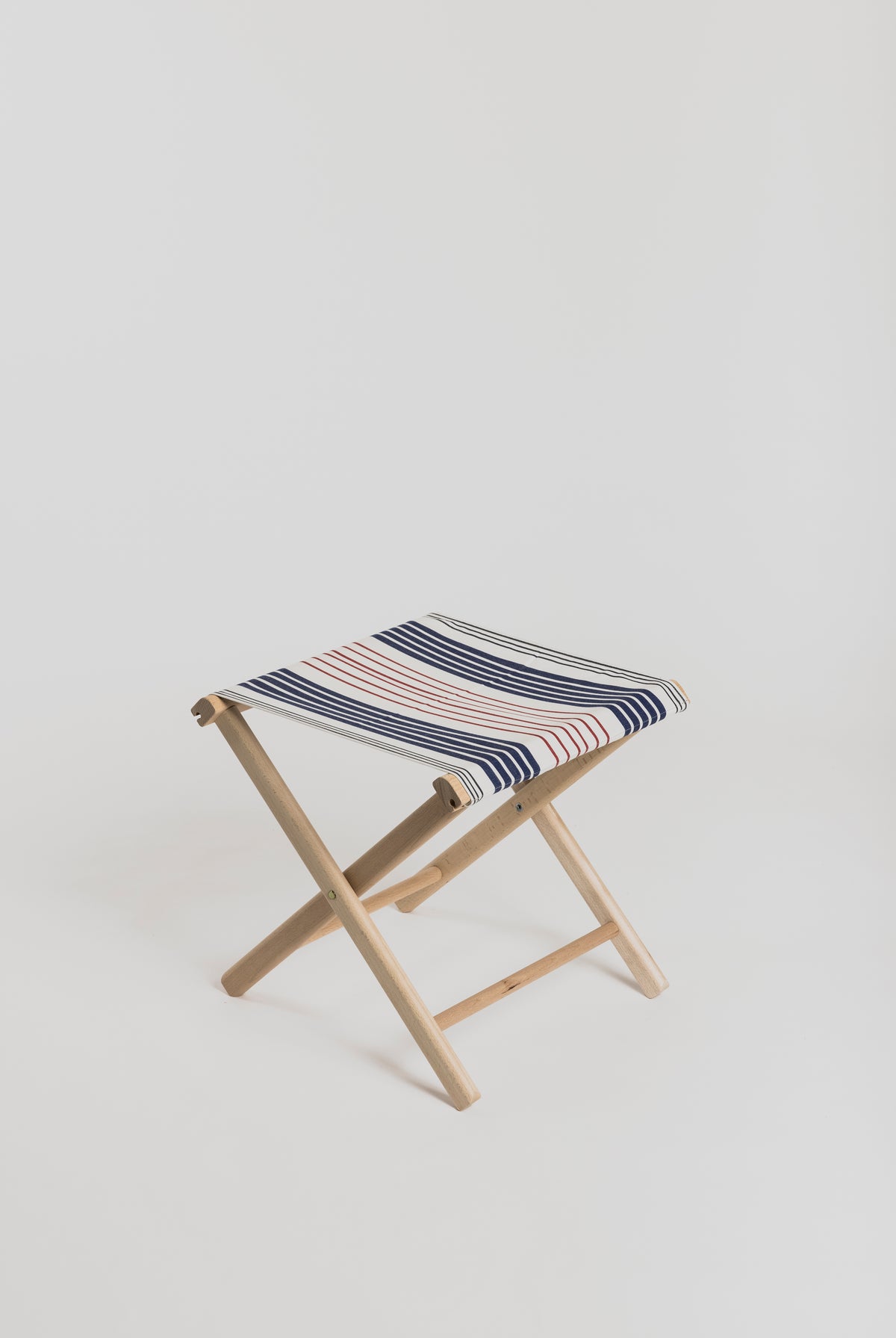 Foldable Footrest- Santorin and natural structure - Cigale et Fourmi