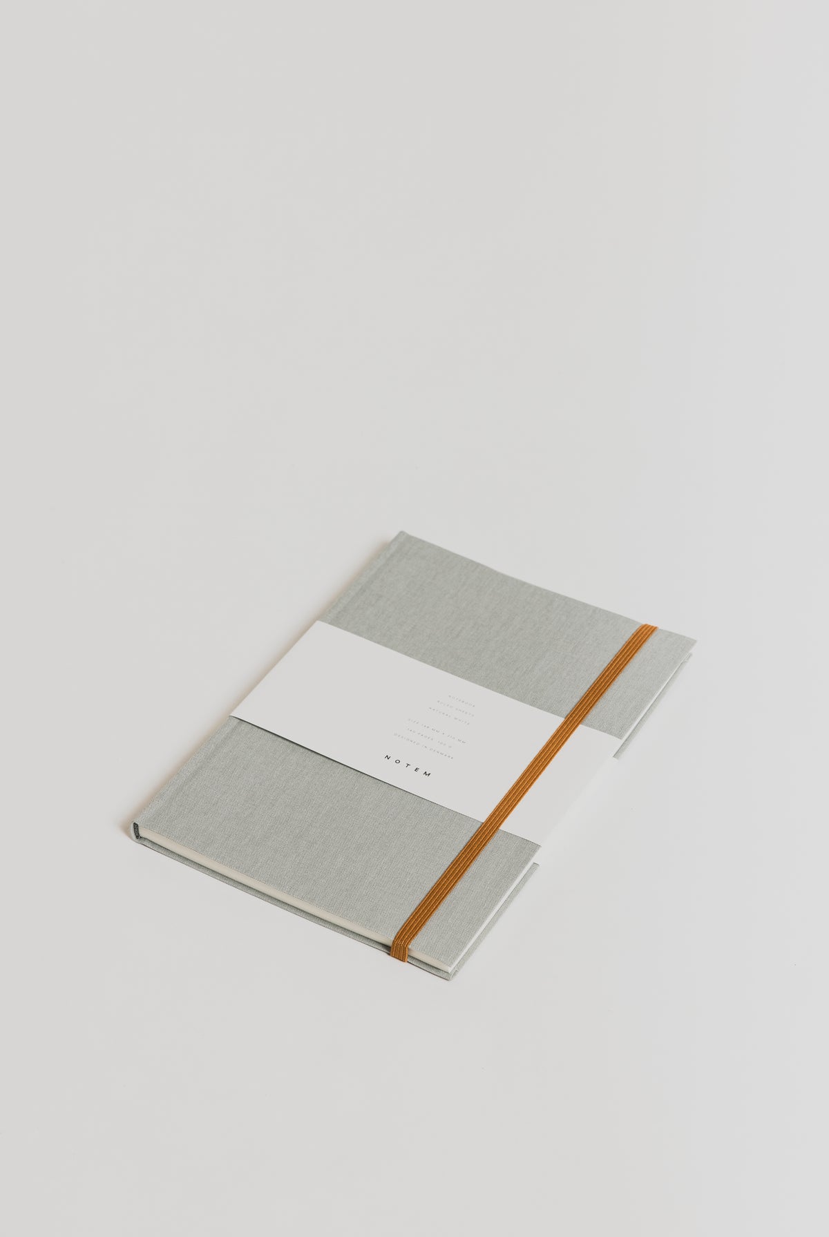 BEA Notebook with Elastic Band - Light Grey - Cigale et Fourmi