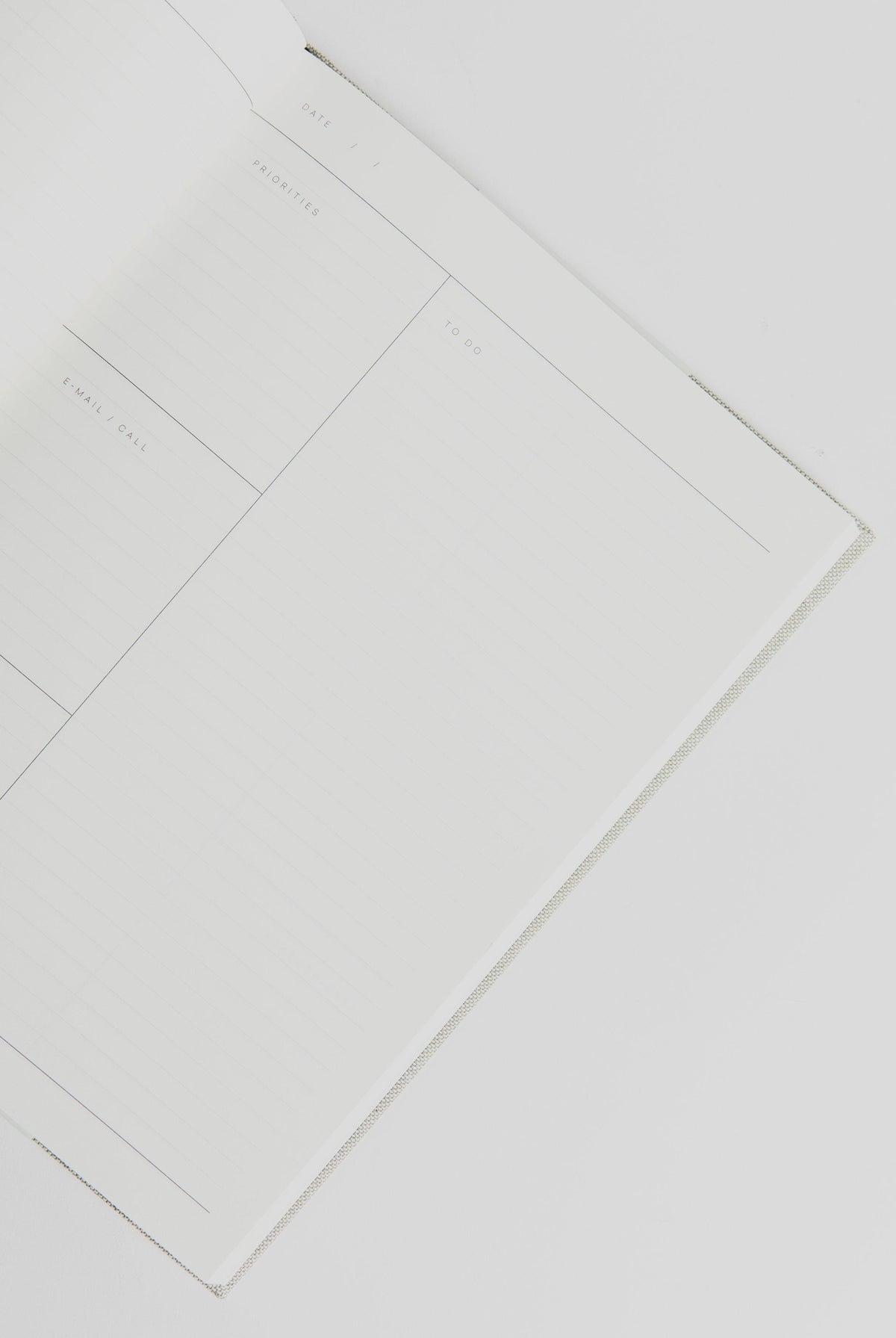 EVEN Work Journal - Light Grey Cloth L Journal Notem