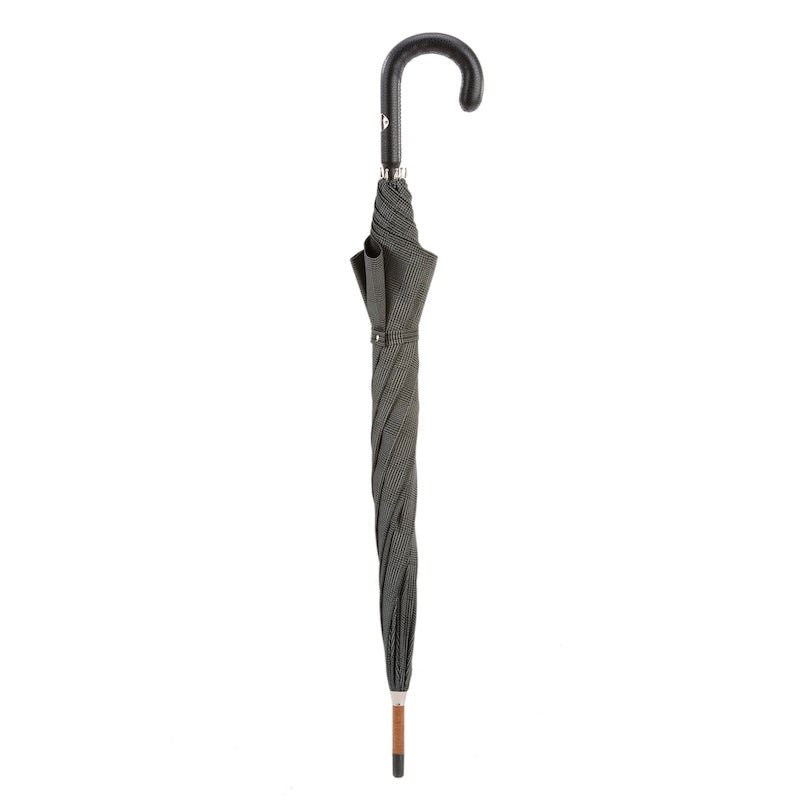 Umbrella - Milford with braided leather handle - Cigale &  Fourmi