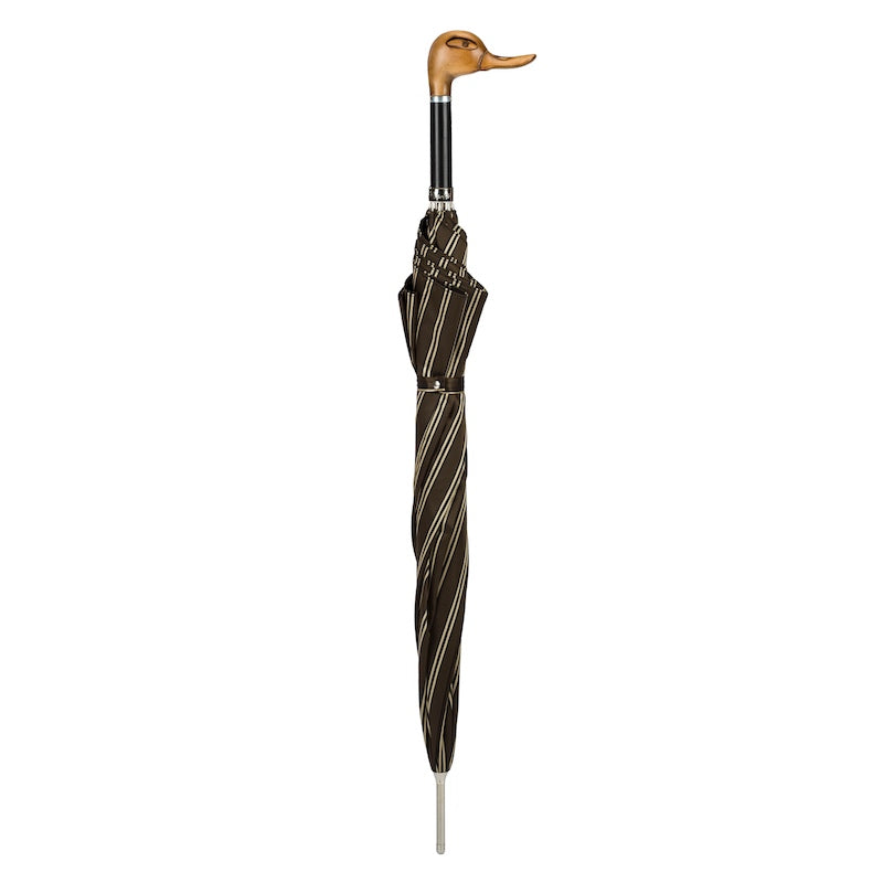 Umbrella - Hand Carved Light Duck - Cigale &  Fourmi