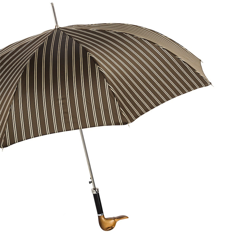 Umbrella - Hand Carved Light Duck - Cigale &  Fourmi