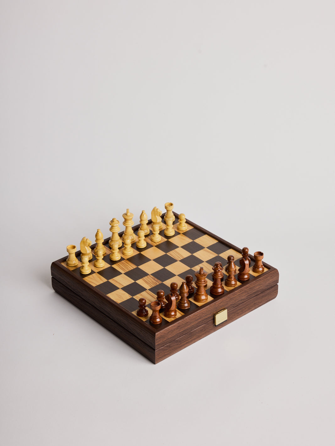 Wooden Chess set with Staunton Chessmen & Olive Burl/Wenge - Cigale &  Fourmi