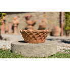 "Basket" round pot -Terracotta — M.I.T.A.L