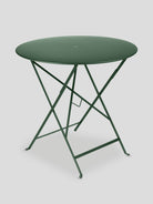 Bistro Folding Table Round - Cedar Green — Cigale & Fourmi