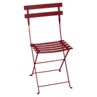 Bistro Metal Folding Chair - Chili