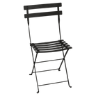 Bistro Metal Folding Chair - Liquorice