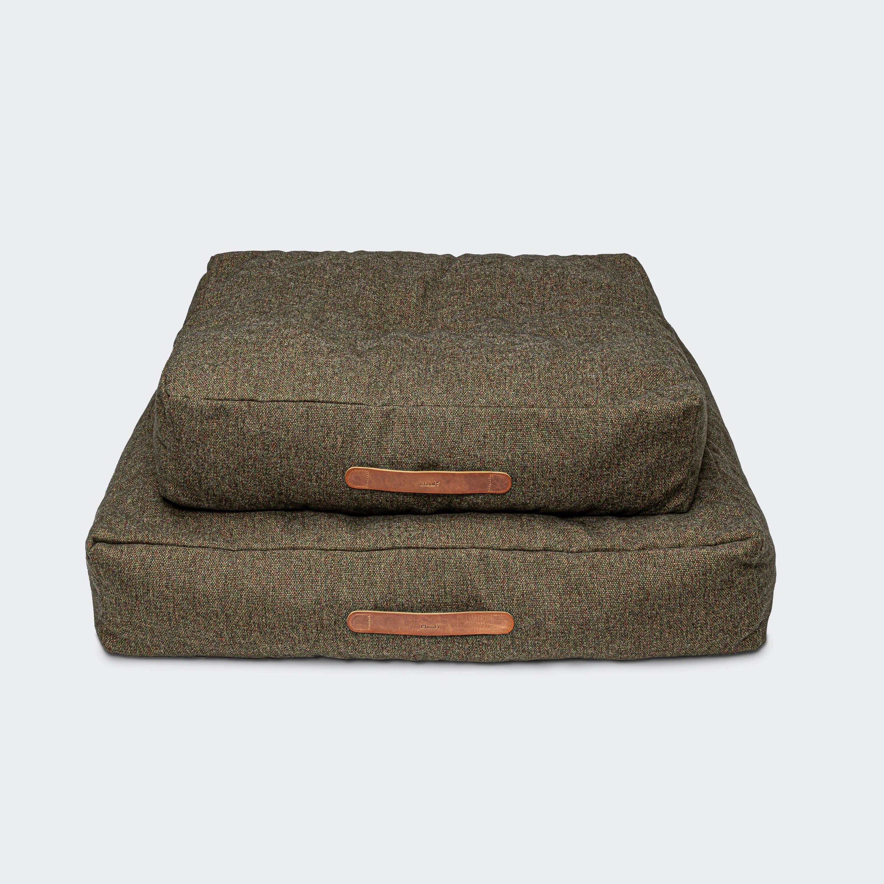 Dog Bed - Homey Mélange Olive — original Cloud7 product image