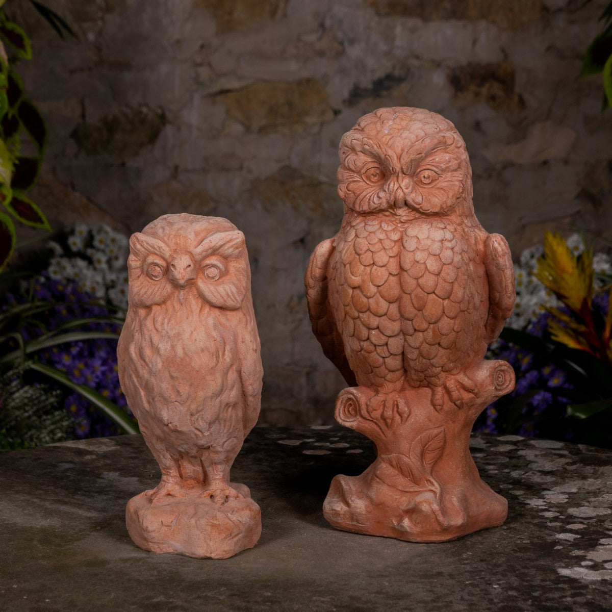 Owl statue - Terracotta — M.I.T.A.L
