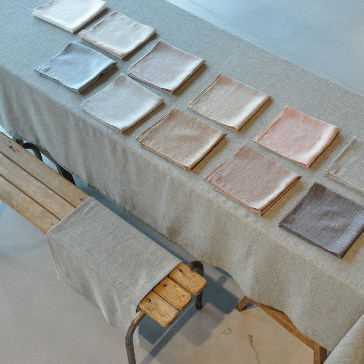 Napkin - Riverside Storm Délavé/ Light blue - Cigale &  Fourmi