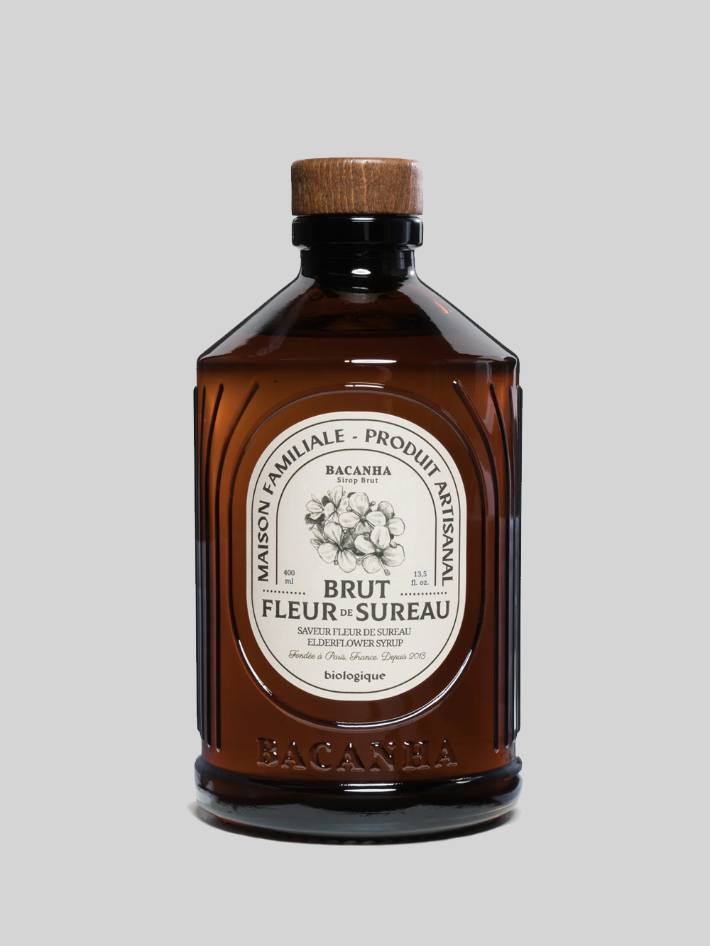 Bacanha Syrup - Fleur de Sureau - Cigale &  Fourmi