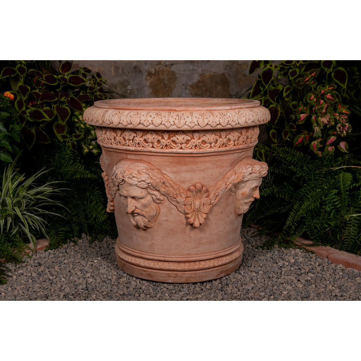 Vaso Quattro Poeti Liscio - Terracotta — M.I.T.A.L
