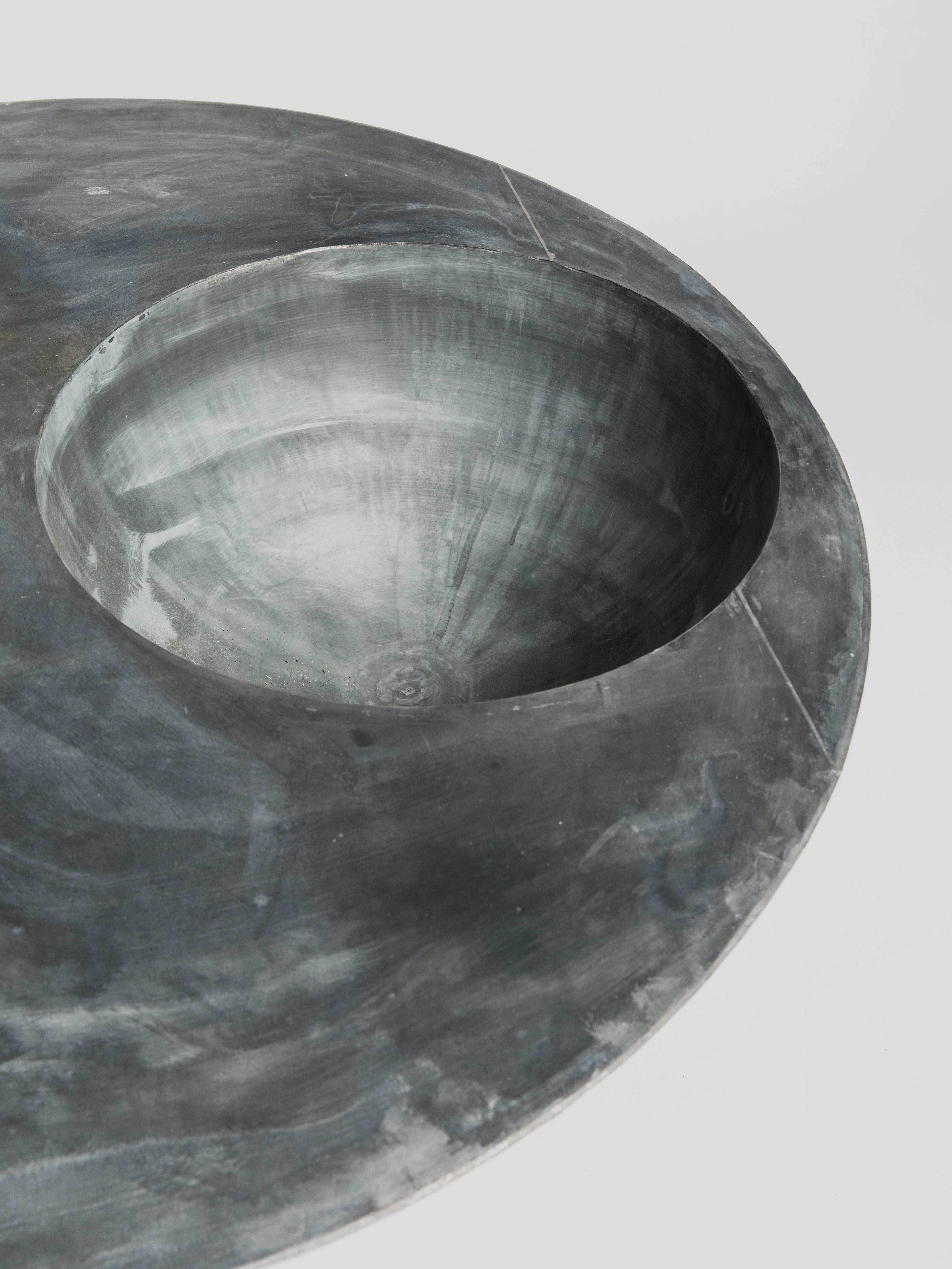 Zinc Cool Table Pottery Domani 