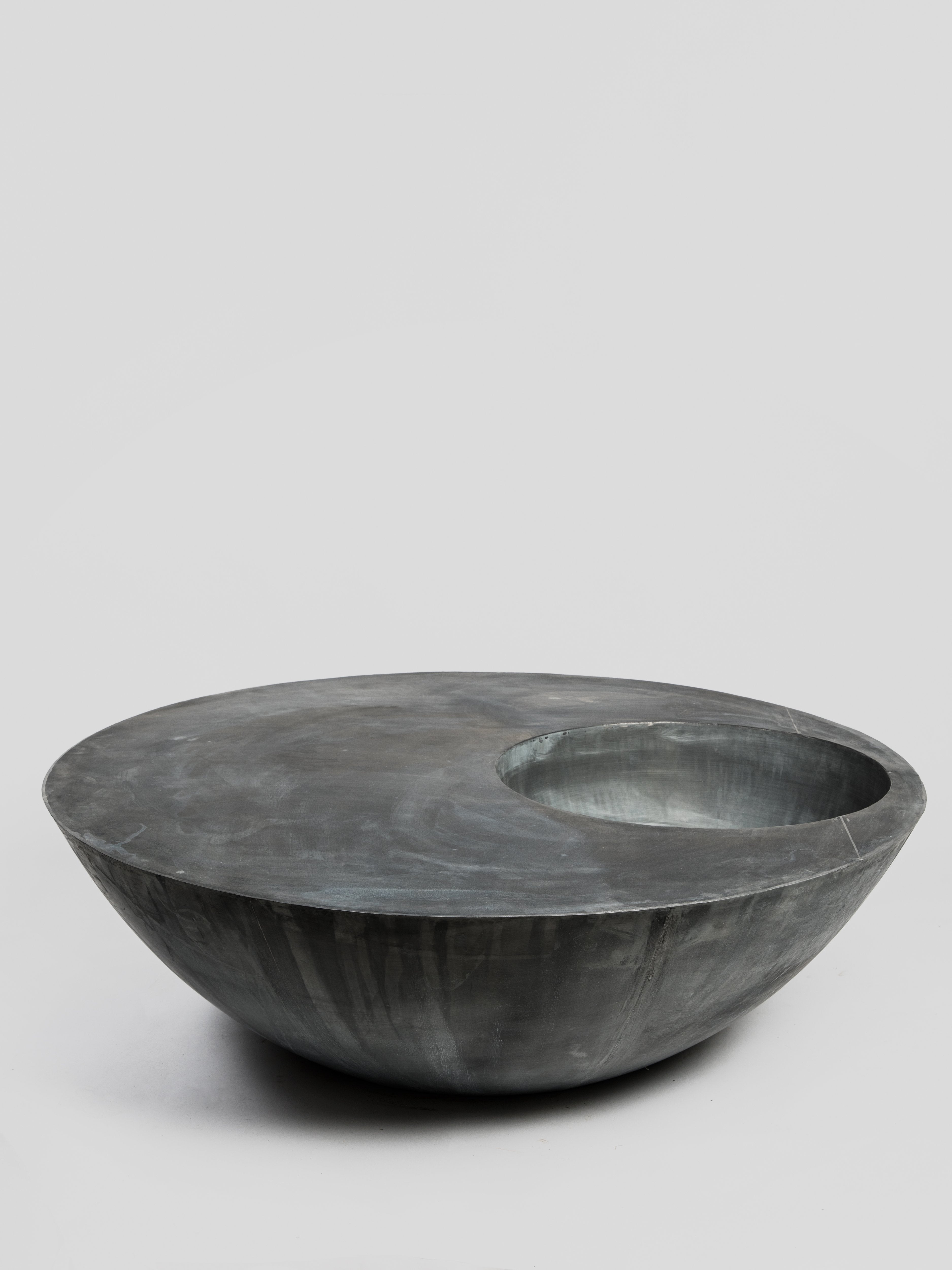 Zinc Cool Table Pottery Domani 